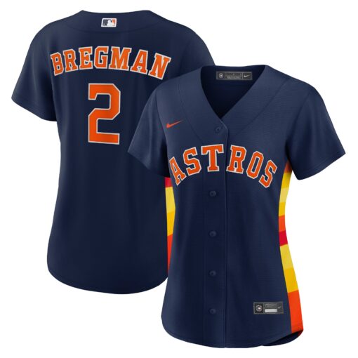 Women's Houston Astros Navy Alternate Player Jersey