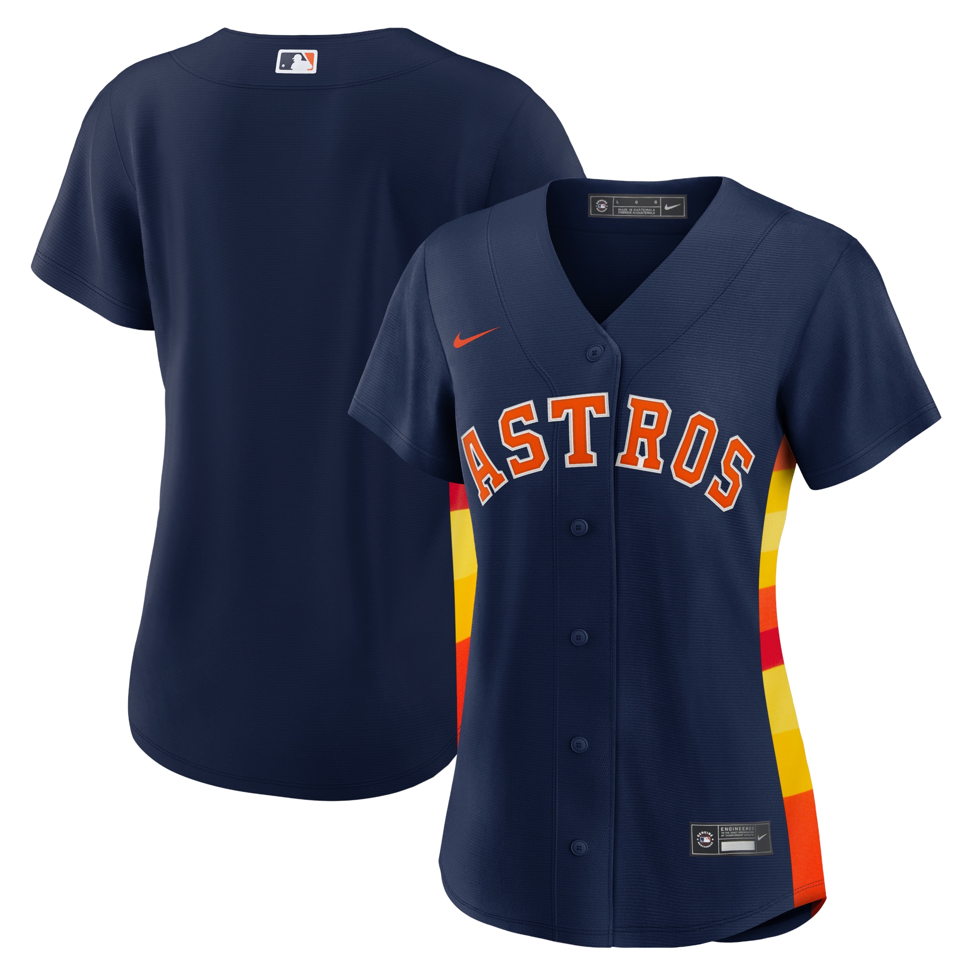 Women's Houston Astros Navy Alternate Team Jersey