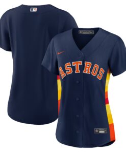 Women's Houston Astros Navy Alternate Team Jersey