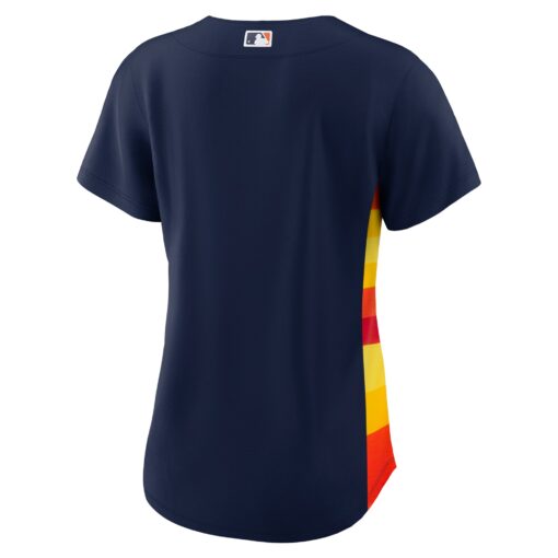 Women's Houston Astros Navy Alternate Team Jersey - Image 3