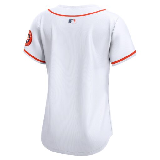 Women's Houston Astros White Home Limited Jersey - Image 3