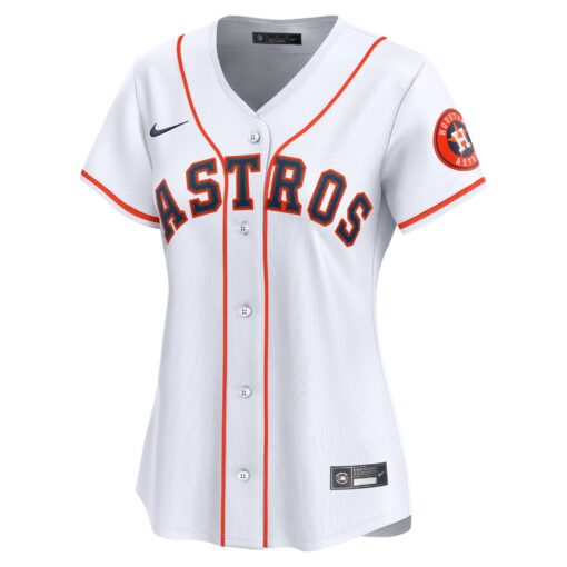Women's Houston Astros White Home Limited Jersey - Image 2