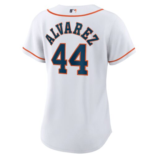 Women's Houston Astros Yordan Alvarez White Home Jersey - Image 3