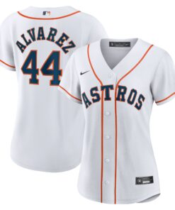 Women's Houston Astros Yordan Alvarez White Home Jersey