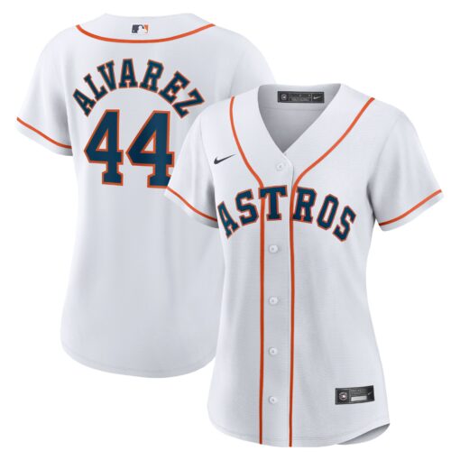 Women's Houston Astros Yordan Alvarez White Home Jersey