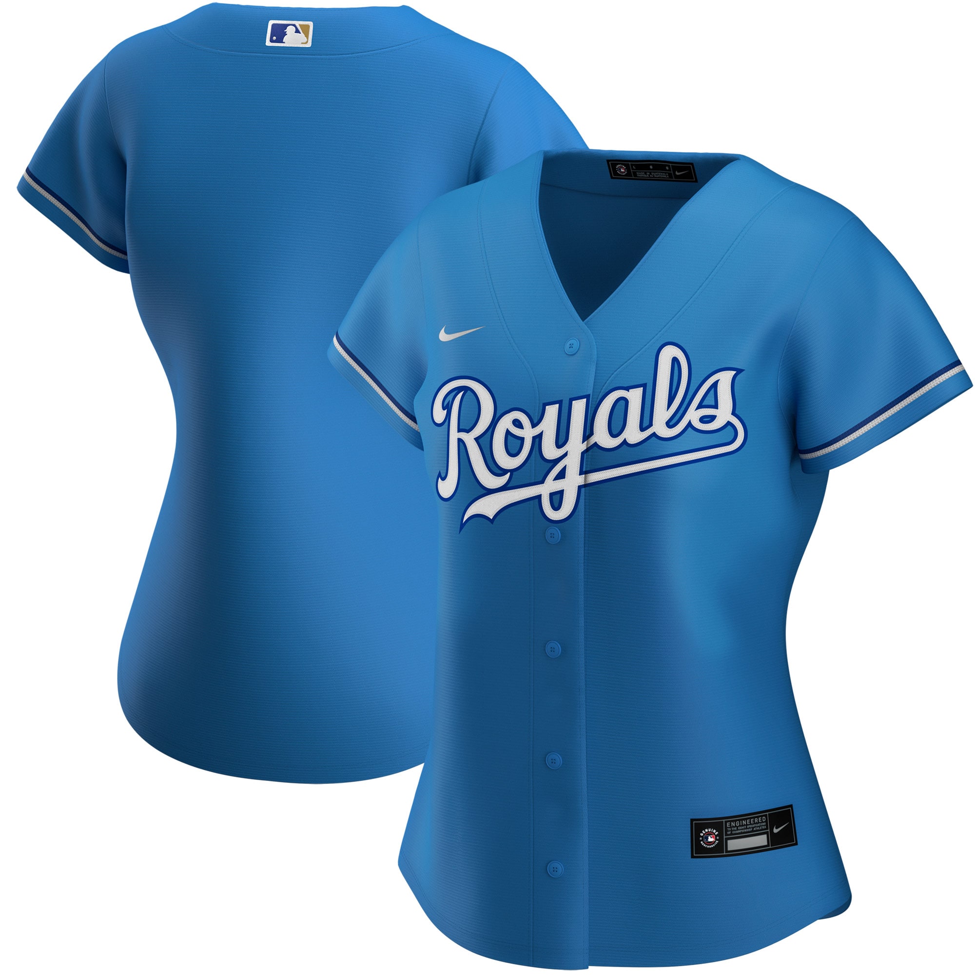 Women's Kansas City Royals Light Blue Alternate Team Jersey