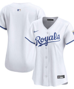 Women's Kansas City Royals White Home Limited Jersey