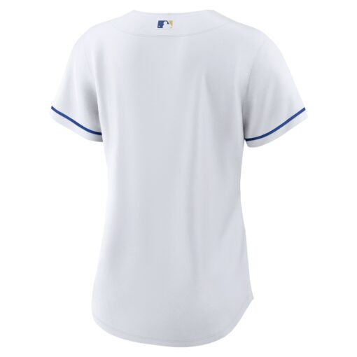 Women's Kansas City Royals White Home Team Jersey - Image 3