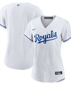 Women's Kansas City Royals White Home Team Jersey