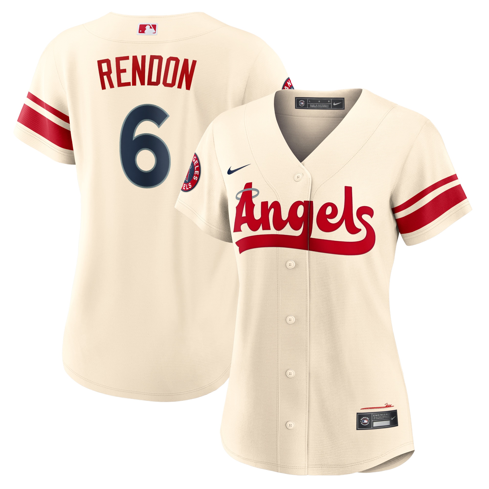 Women's Los Angeles Angels Anthony Rendon Cream City Connect Player Jersey