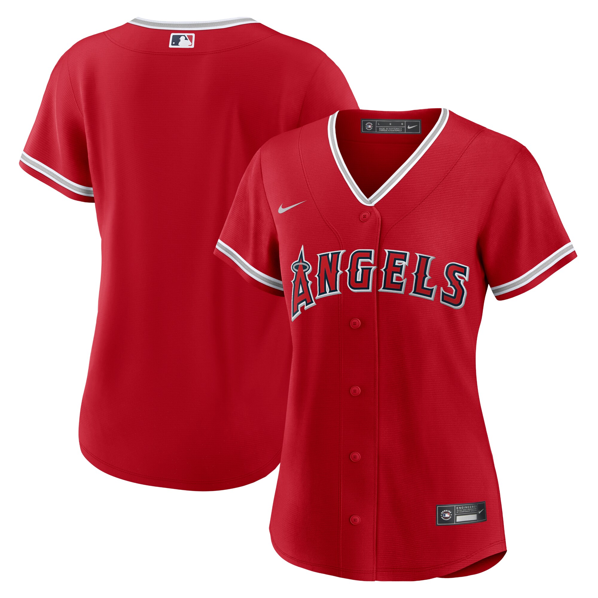 Women's Los Angeles Angels Red Alternate Team Jersey