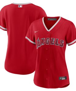Women's Los Angeles Angels Red Alternate Team Jersey