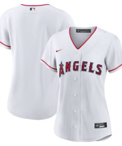 Women's Los Angeles Angels White Home Team Jersey