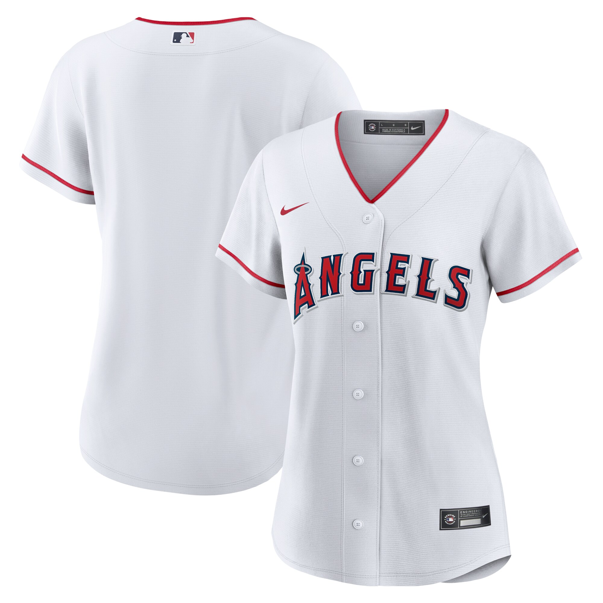 Women's Los Angeles Angels White Home Team Jersey