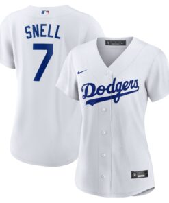 Women's Los Angeles Dodgers Blake Snell White Home Player Jersey