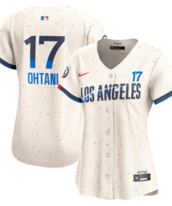 Women's Los Angeles Dodgers Shohei Ohtani Cream City Connect Limited Player Jersey