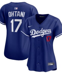 Women's Los Angeles Dodgers Shohei Ohtani Royal Alternate Limited Player Jersey