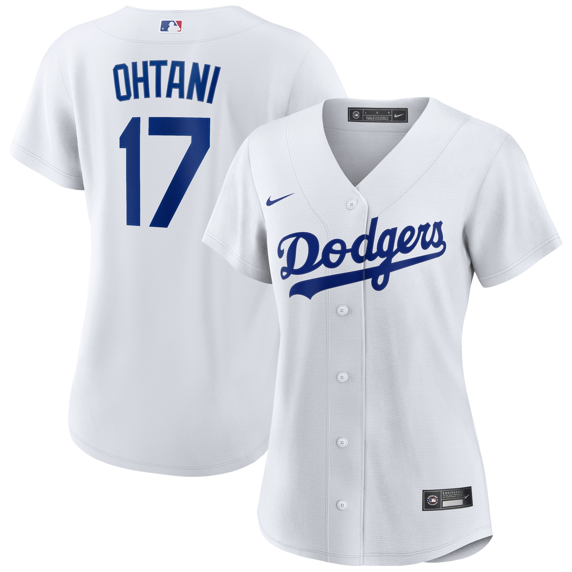 Women's Los Angeles Dodgers Shohei Ohtani White Home Player Jersey