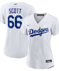 Women's Los Angeles Dodgers Tanner Scott White Home Jersey