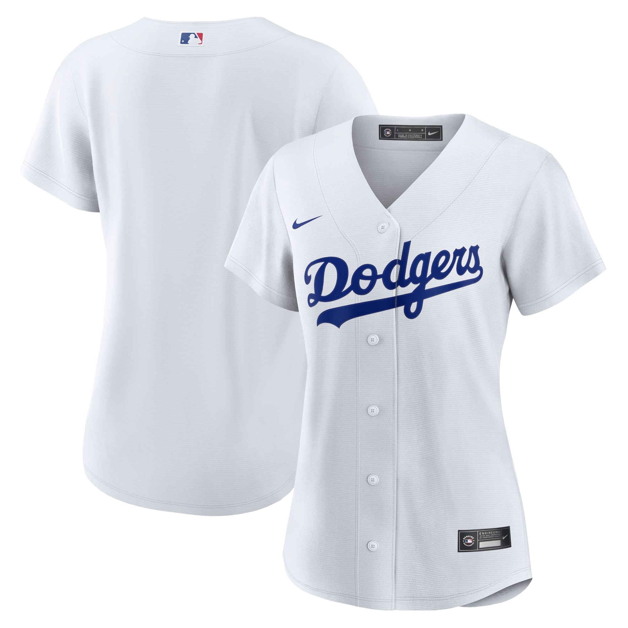 Women's Los Angeles Dodgers White Home Team Jersey