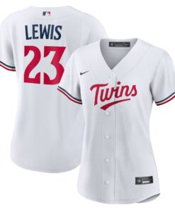 Women's Minnesota Twins Royce Lewis White Home Jersey