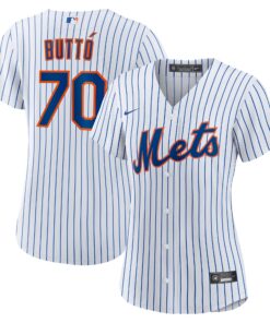 Women's New York Mets Jose Butto White Home Jersey