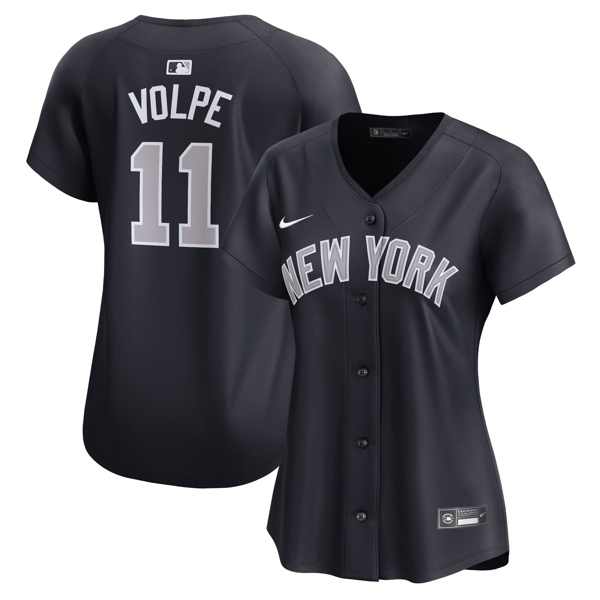 Women's New York Yankees Anthony Volpe Navy Alternate Limited Player Jersey