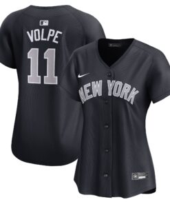 Women's New York Yankees Anthony Volpe Navy Alternate Limited Player Jersey