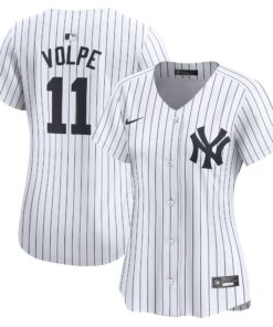 Women's New York Yankees Anthony Volpe White Home Limited Player Jersey