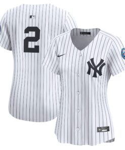 Women's New York Yankees Derek Jeter White Home Limited Player Jersey