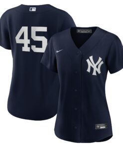 Women's New York Yankees Gerrit Cole Navy Alternate Player Jersey