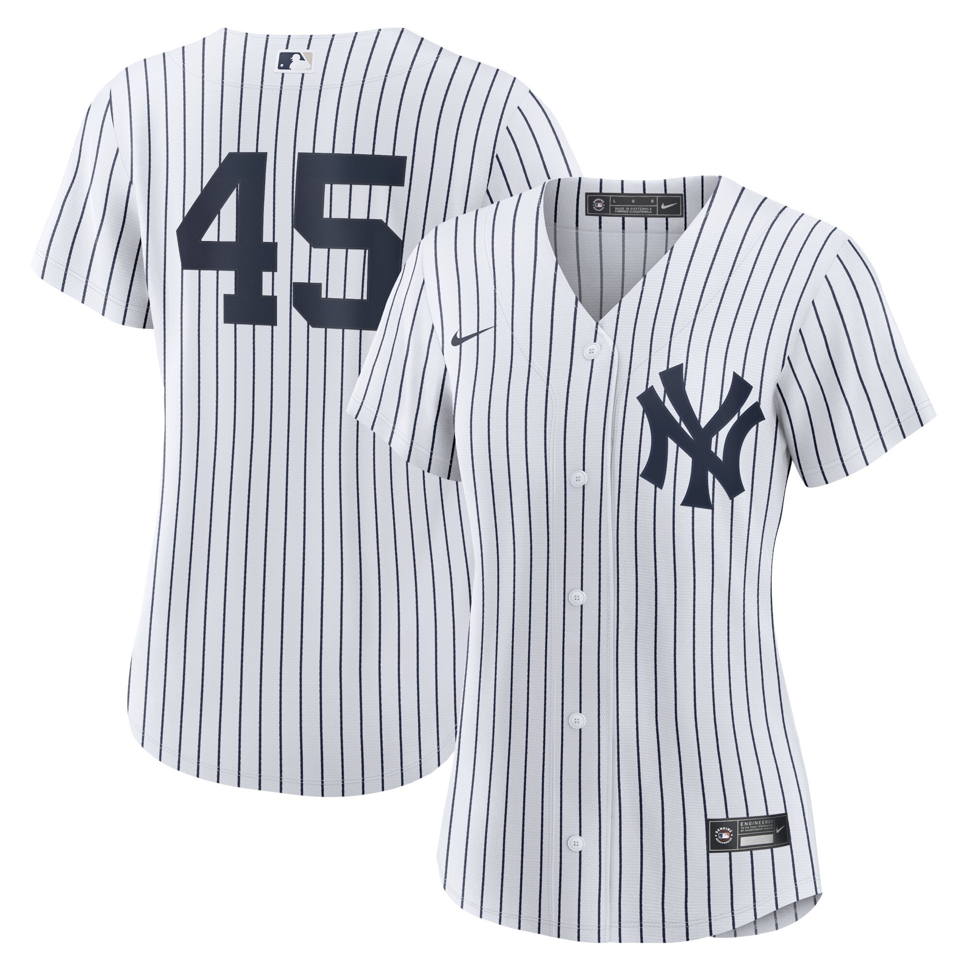 Women's New York Yankees Gerrit Cole White Home Player Jersey