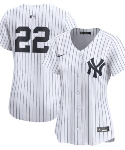 Women's New York Yankees Juan Soto White Home Limited Player Jersey