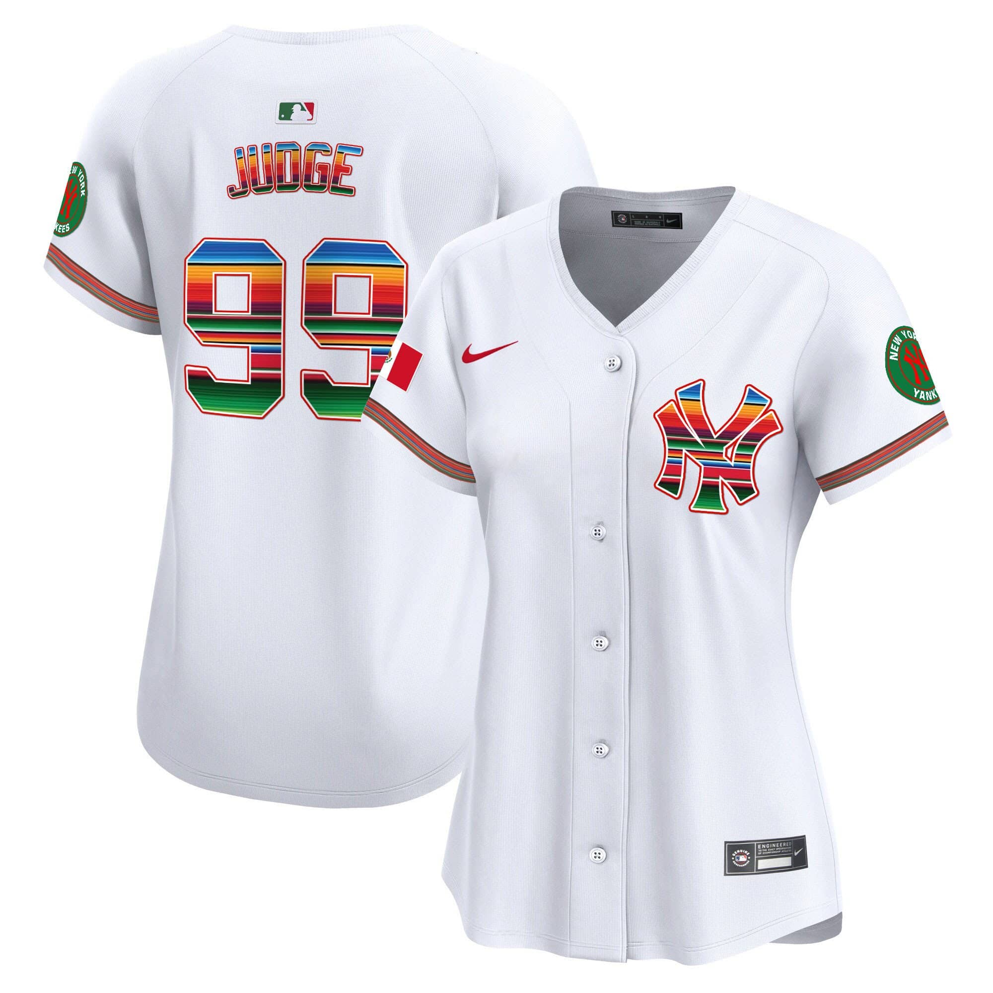 Women's New York Yankees Mexico Vapor Premier Limited Jersey