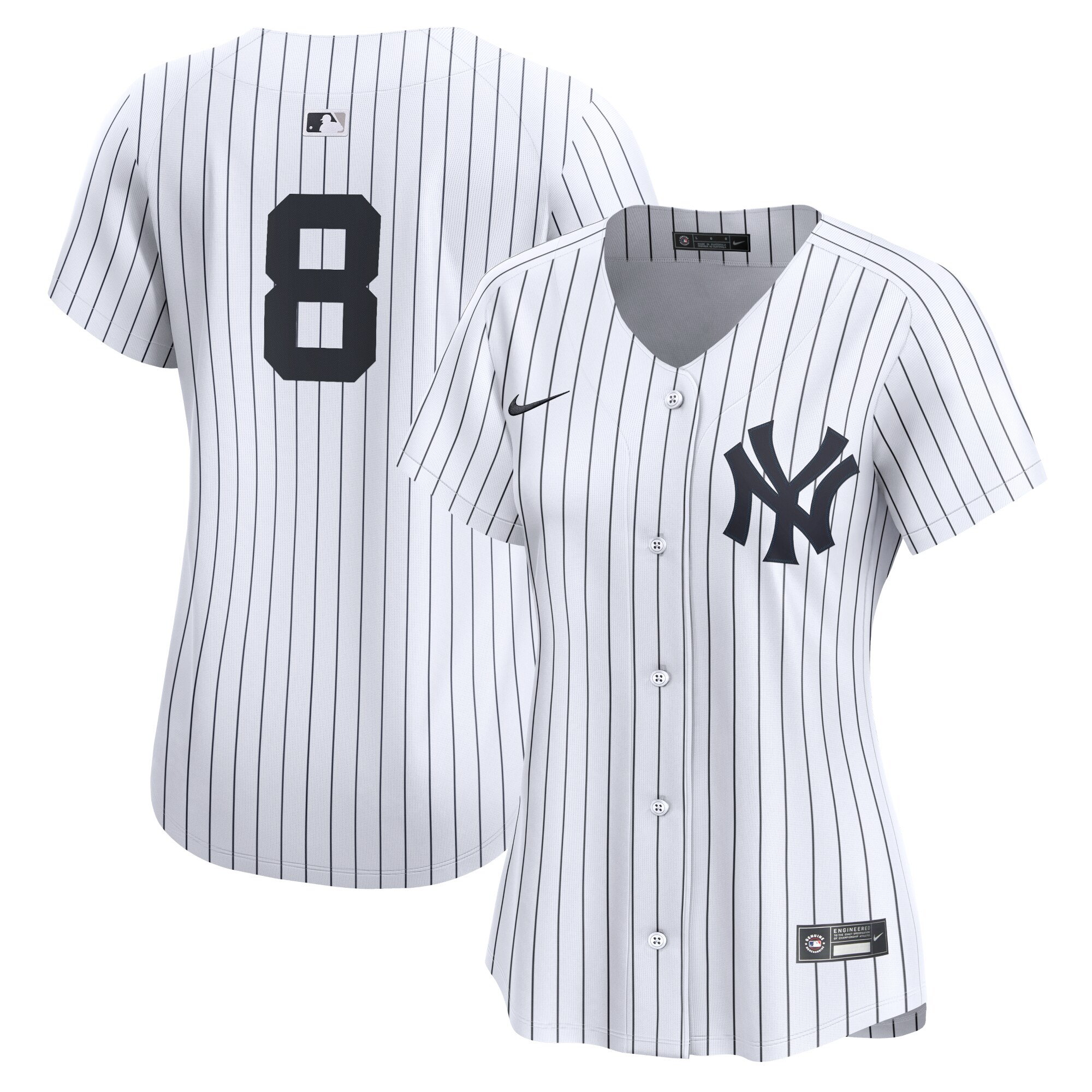 Women's New York Yankees Yogi Berra White Home Limited Player Jersey