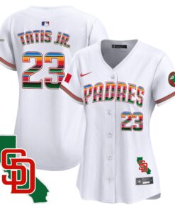 Women's Padres Mexico California Patch Vapor Premier Limited Jersey  All Stitched - Jersey AZ