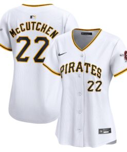 Women's Pittsburgh Pirates Andrew McCutchen White Home Limited Player Jersey