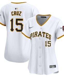 Women's Pittsburgh Pirates Oneil Cruz White Home Limited Player Jersey