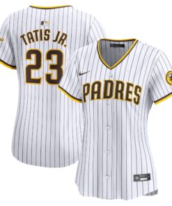 Women's San Diego Padres Fernando Tatis Jr. White Home Limited Player Jersey