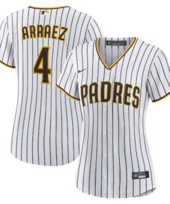 Women's San Diego Padres Luis Arraez White Home Jersey