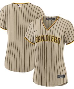 Women's San Diego Padres Tan Alternate Team Jersey