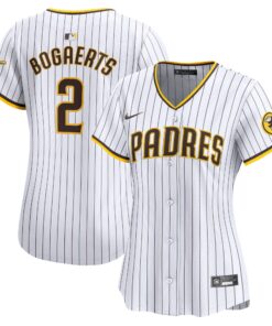 Women's San Diego Padres Xander Bogaerts White Home Limited Player Jersey