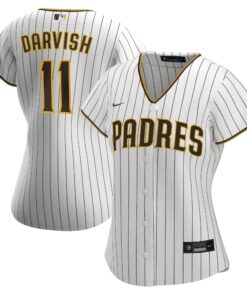 Women's San Diego Padres Yu Darvish White Home Jersey