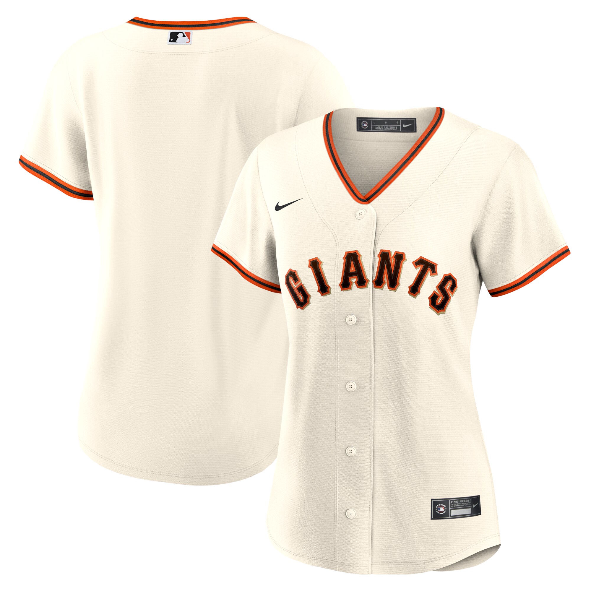 Women's San Francisco Giants Cream Home Team Jersey