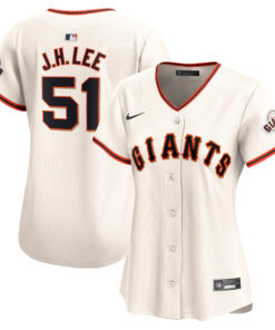 Women's San Francisco Giants Jung Hoo Lee Cream Home Limited Player Jersey