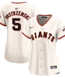 Women's San Francisco Giants Mike Yastrzemski Cream Home Limited Player Jersey