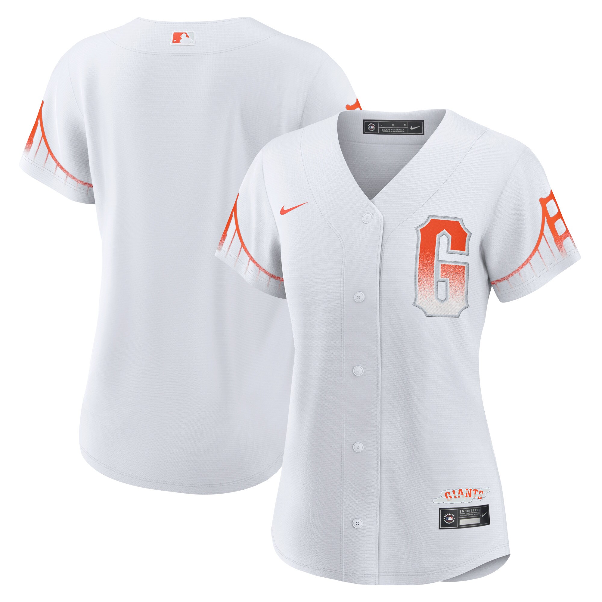 Women's San Francisco Giants White City Connect Jersey
