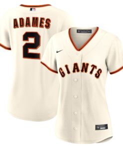 Women's San Francisco Giants Willy Adames Cream Home Jersey