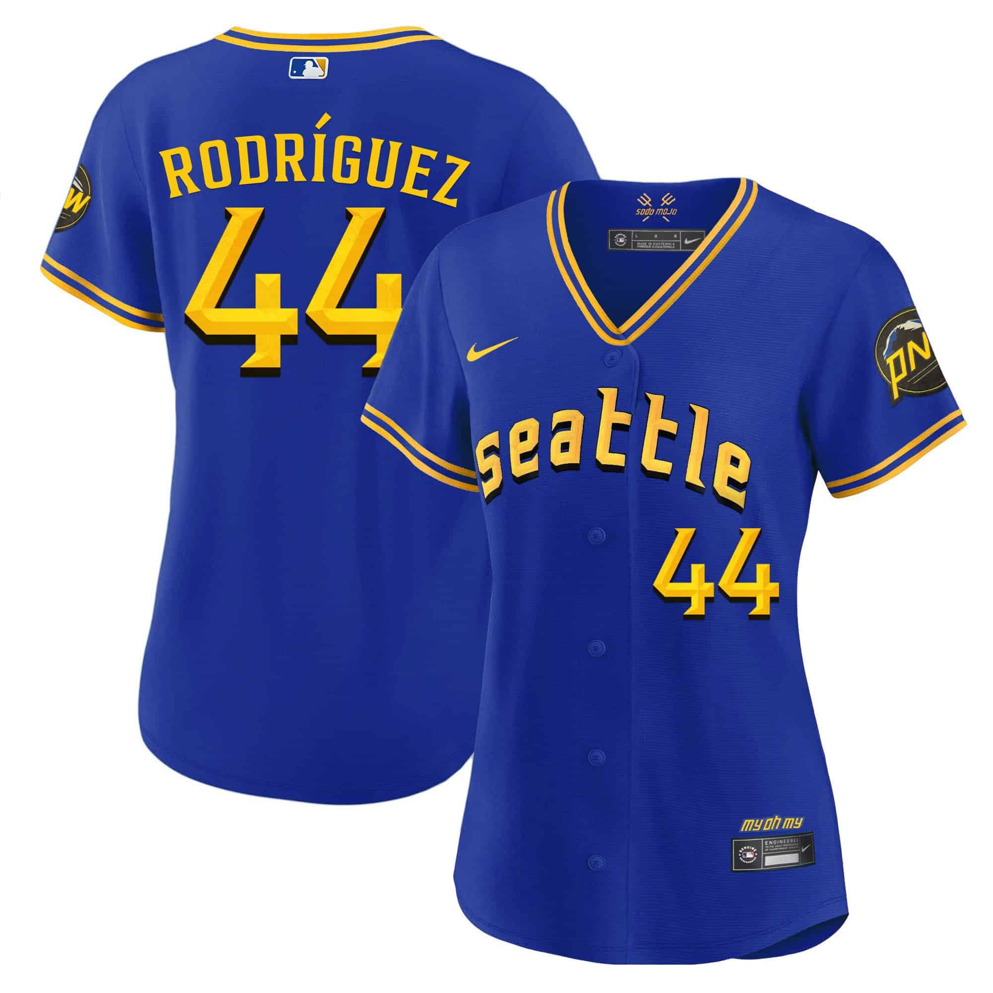 Women's Seattle Mariners 2023 City Connect Fan Made Jersey