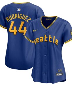 Women's Seattle Mariners Julio RodrÃ­guez Royal City Connect Limited Player Jersey